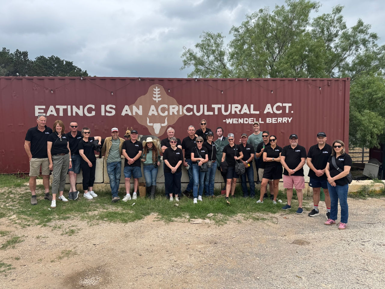 Silver Fern Farms International Market Tour Group Photo